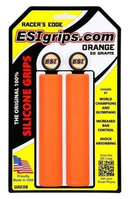 Гріпси ESI Racer's Edge Orange (помаранчеві) фото
