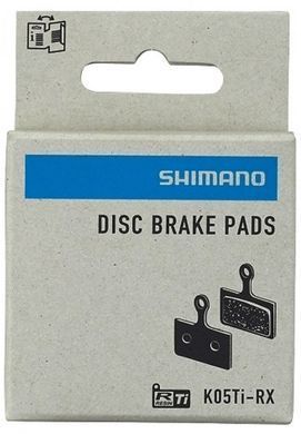 Гальмівні колодки Shimano K05TI XTR(M9100)/DURA ACE/ULTEGRA/105/GRX, органіка
