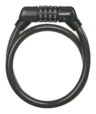 Велозамок кабельный кодовый Trelock K 2 100/12 Kombi фото