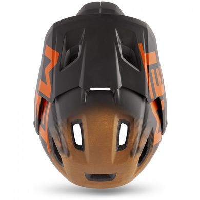 Шолом MET PARACHUTE MCR MIPS Black Orange фото