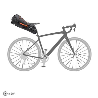 Сумка велосипедная подседельная Ortlieb Seat-Pack black matt 16,5 л фото