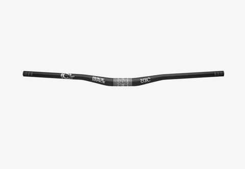 Руль Race Face SIXC DH, 31.8х785mm, rise 35 mm, black/silver фото