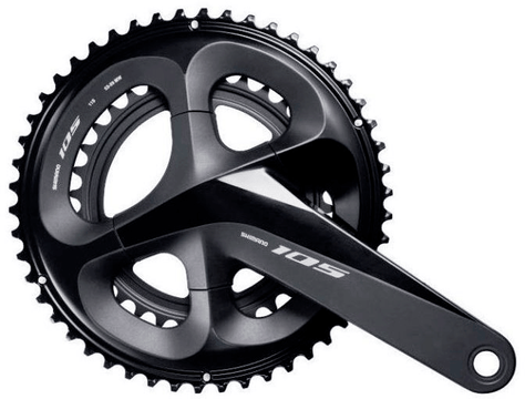 Шатуны Shimano FC-R7000 105, Hollowtech II, 172,5mm, 52Х36 фото