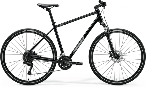Велосипед 28&Prime; Merida Crossway 100 (2025) glosy black фото
