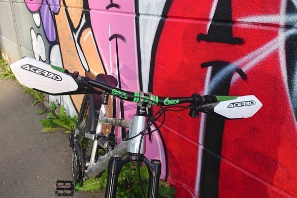 Руль Race Face SIXC, 35х820mm, rise 20 mm, blue фото