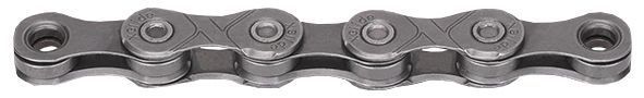 Цепь KMC X-Glide Cues, 9/10/11 speed, 126 links, grey + замок