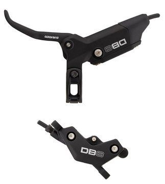 Гальмо SRAM DB8 Mineral Oil, гідролінія 950 мм, чорний A1, переднє фото