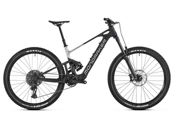 Електровелосипед 29" MONDRAKER NEAT R Carbon, M (2024), Black/Silver фото