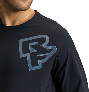 Велофутболка RaceFace Conspiracy LS Jersey Black L фото