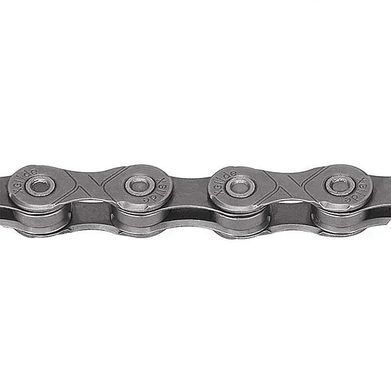 Ланцюг KMC X-Glide Cues, 9/10/11 speed, 118 links, grey + замок