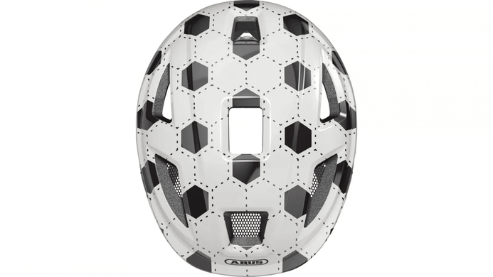 Шлем детский ABUS ANUKY 2.0 White Football S фото