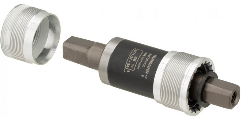 Каретка Shimano BB-UN300 BSA 68х115мм, 1.37х24, с болтами фото