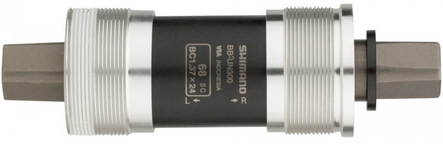 Каретка Shimano BB-UN300 BSA 68х115мм, 1.37х24, с болтами фото