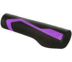 Ручки на кермо KLS Token чорно-пурпуровий фото
