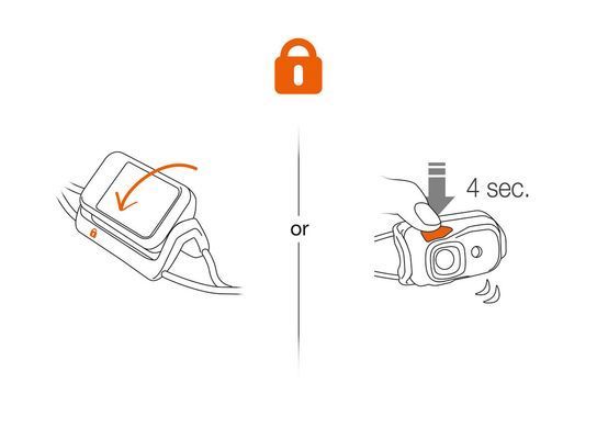 Налобный фонарь PETZL BINDI (200 lm) orange