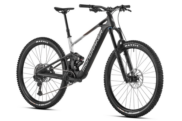 Електровелосипед 29" MONDRAKER NEAT R Carbon, L (2024), Black/Silver фото