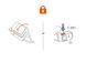 Налобный фонарь PETZL BINDI (200 lm) orange E102AA01 фото 3