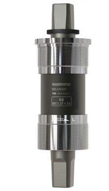 Каретка Shimano BB-UN300 BSA 68x117мм, 1.37Х24, без болтов фото
