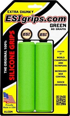 Гріпси ESI Extra Chunky Green (зелені) фото