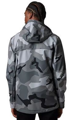 Велокуртка FOX PIT Jacket - CAMO, Grey, M фото