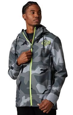 Велокуртка FOX PIT Jacket - CAMO, Grey, M фото