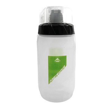 Фляга 450 ml Merida Bottle Transparent Black с крышкой фото