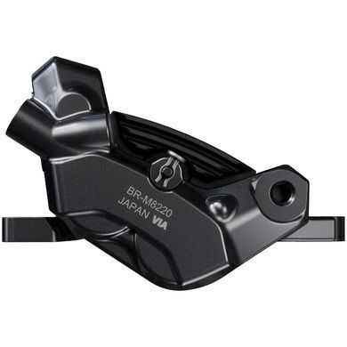 Тормоз Shimano M8220, Deore XT (BR-M8220), дисковый, гидравлический, передний (левая ручка BL-M8100, гидролиния 1000мм, J-kit) фото