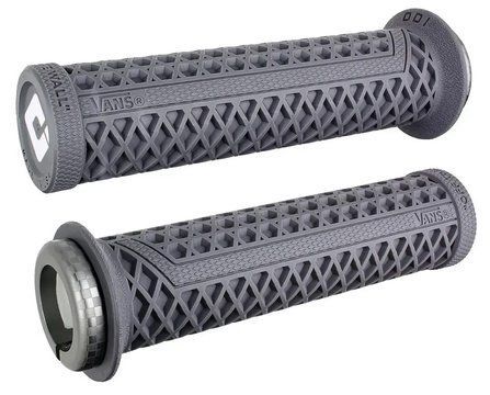 Грипсы ODI Vans v2.1 Lock-On MTB Closed End 135mm Graphite/Gray Checker фото