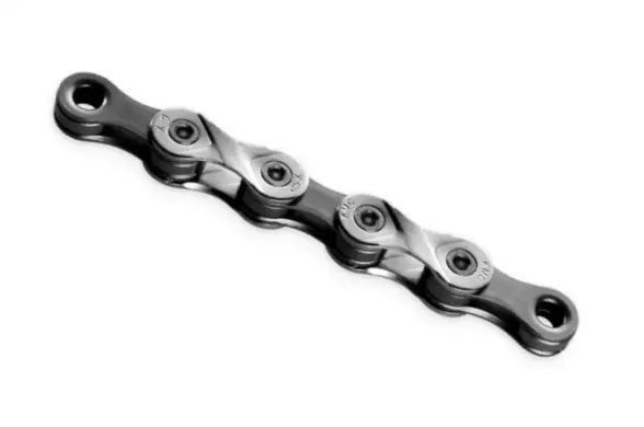 Цепь KMC X9, 9 speed, 122 links, silver/grey + замок