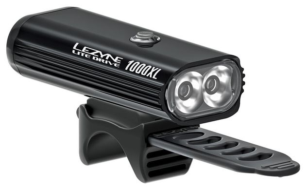 Комплект світла Lezyne LITE DRIVE 1000XL / STRIP PRO PAIR, Чорний