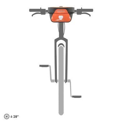 Сумка велосипедная на руль Ortlieb Ultimate Six Free, 5 л, rust-black фото