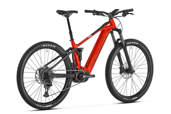 Електровелосипед 29" MONDRAKER CHASER, L (2024), Red/Black фото