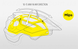 Шолом BLUEGRASS Rogue Core MIPS CE Gray Fluo Yellow | Matt Glossy S 3HG 013 CE00 S GR1 фото 10