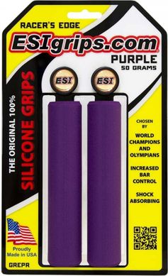 Гріпси ESI Racer's Edge Purple (фіолетові) фото
