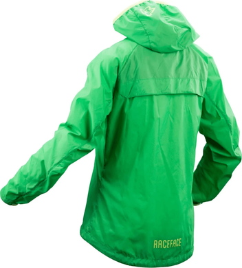 Велокуртка RaceFace Nano Women's Packable Jacket Green L фото