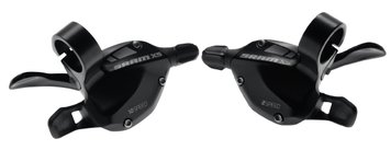 Манетки Sram X5 Set, 2x10 speed, black фото