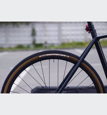 Покрышка 28" Panaracer Gravelking SS+ 700x43C black/brown