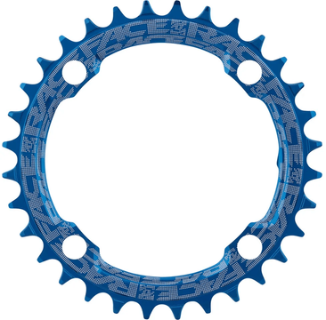 Звезда RaceFace NarrowWide, 104 BCD, 38T, Blue, 10-12S фото