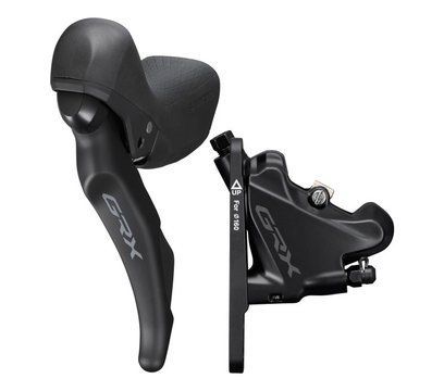 Тормоз Shimano RX600, GRX, 2 speed (BR-RX400), дисковый, гидравлический, передний фото