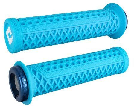 Грипсы ODI Vans v2.1 Lock-On MTB Closed End 135mm Light Blue фото
