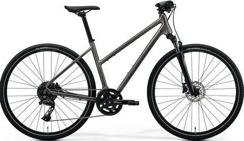 Велосипед 28" Merida CROSSWAY 300 woman (2026), S, silk warm slate grey фото