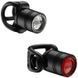 Комплект світла Lezyne FEMTO DRIVE PAIR Чорний 4712805 977895 фото 1
