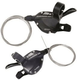 Манетки Sram X5 Set, 3x10 speed, black фото