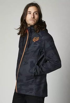 Велокуртка FOX PIT Jacket - CAMO, Black, M фото