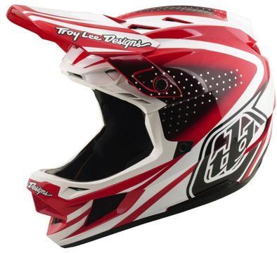 Шлем TLD D4 Polyacrylite MIPS, XL, the line fire/white