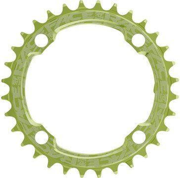 Звезда RaceFace NarrowWide, 104 BCD, 38T, Green, 10-12S фото