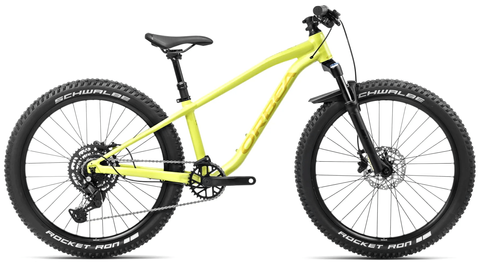 Велосипед 24" Orbea LAUFEY 24 H20 (2025) spicy lime/corn yellow (gloss) фото