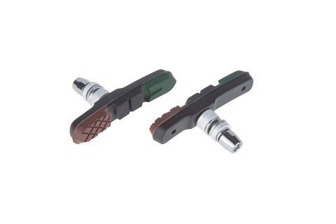 Тормозные колодки ONRIDE Molar, ободные, 72 мм, 3-х компонентные, коричневий