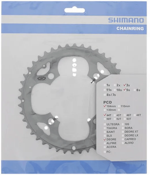 Звезда шатунов Shimano FC-M590 Deore, 44T фото