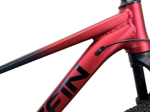 Велосипед 27,5" Griffin Turbo PRO (2026), 16" (M), grey/red фото